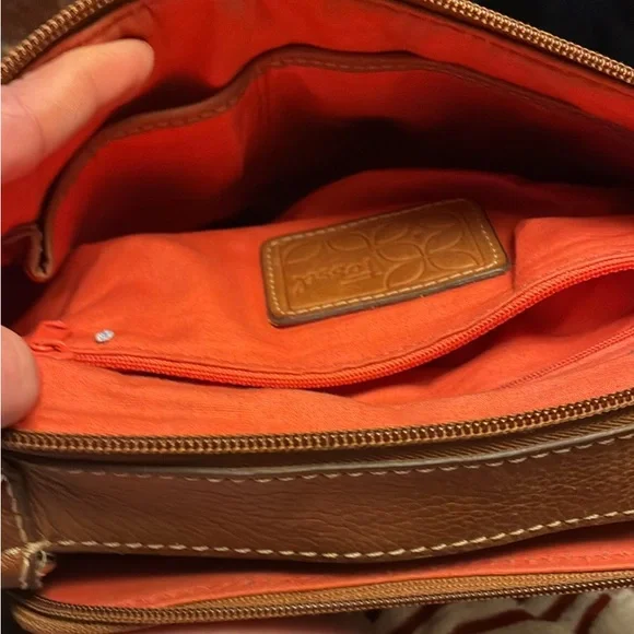 Fossil Colorful Patchwork Crossbody Bag vintage in excellent used condition - Picture 4 of 7